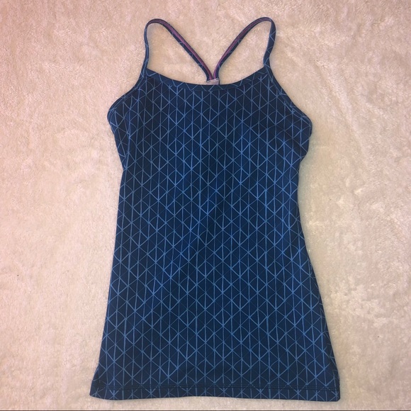 Ivivva blue athletic tank top - Picture 1 of 7